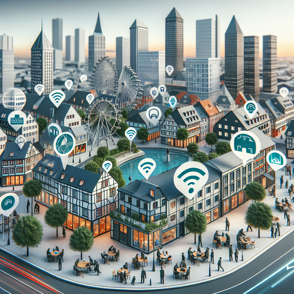Öffentliches WLAN und Immobilienpreise in städtischen Gebieten.
